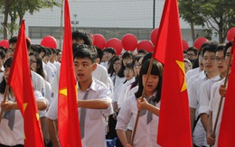 Học sinh Hà Nội khai giảng năm học mới theo hình thức tập trung tại trường