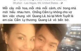 Minh Tuyết: "Quang Lê nói chuyện mà không suy nghĩ"