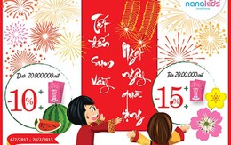 Tết sum vầy – Ngất ngây quà tặng từ NANAKIDS