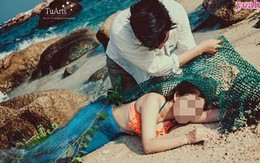 Đồn thổi ảnh cưới thành ảnh "nàng tiên cá bị đánh thuốc mê"