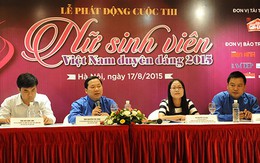 Khởi động cuộc thi “Nữ sinh viên duyên dáng Việt Nam 2015”