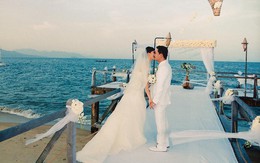 Những đám cưới trên biển đẹp như mơ của mỹ nhân Việt