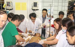 Sập giàn giáo kinh hoàng ở Hà Tĩnh: Bộ Y tế cử bác sĩ đi xuyên đêm