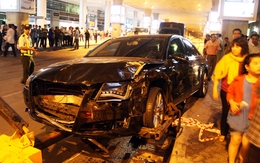 Nhân chứng vụ xe Audi gây tai nạn: 'Ôtô húc mọi người nằm la liệt'