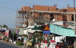 Một thợ hồ chết thảm khi đang xây biệt thự không phép