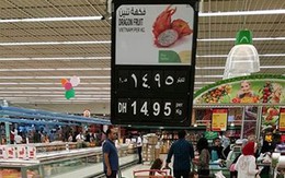 Thanh long Việt Nam bán tại Dubai giá gần 100.000 đồng/kg