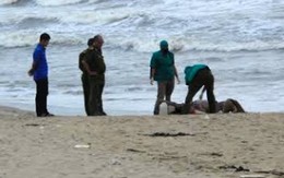 Thi thể nữ sinh dạt vào bãi biển ở miền Tây