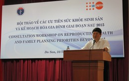 Tiếp tục nâng cao dịch vụ chăm sóc SKSS/KHHGĐ giai đoạn sau 2015