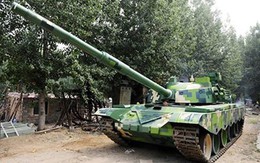 Bố tự đóng xe tăng cho trường con trai học