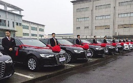 Thưởng nhân viên xuất sắc bằng Audi A6