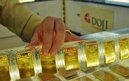 Giá vàng sụt giảm sau bốn phiên tăng liên tiếp