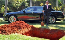 Đại gia chôn xe Bentley cùng khi chết