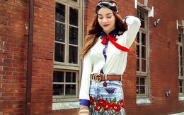 Street style chống nóng sành điệu của sao Việt