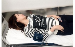 HH Mai Phương Thúy đi viện vẫn chụp ảnh đẹp long lanh