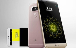 LG G5 ra mắt với vỏ kim loại, thiết kế dạng module