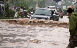 Cảnh báo ngập lụt khu vực nội thành Hà Nội