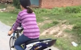 Nữ sinh Đồng Nai lái xe độ không đội mũ bảo hiểm bị chỉ trích