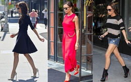 Victoria Beckham bắt đầu sợ giày cao gót