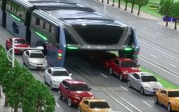 Xe bus siêu độc chống tắc đường ở Trung Quốc