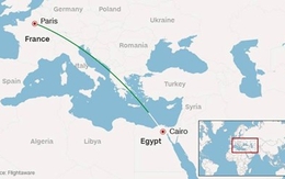 Xuất hiện video ghi thời khắc cuối cùng của máy bay Ai Cập?