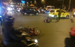 Xe điên gây tai nạn liên hoàn trên đường phố Hà Nội, nhiều người nhập viện