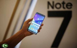 Samsung Galaxy Note 7 bị cấm sạc và ký gửi trên máy bay