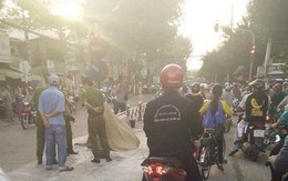 Nghi vấn cụ ông mang xăng tự thiêu giữa phố