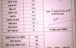 'Nhiều học sinh tổng kết trên 9,0 vẫn xếp loại trung bình'
