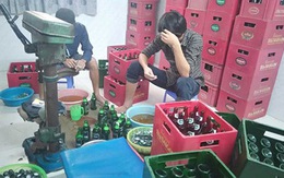 Phá đường dây "đánh tráo" bia Sài Gòn