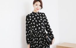 Những mẫu váy họa tiết lên ngôi ngày xuân