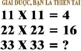 Tại sao 11x11 lại bằng 4?