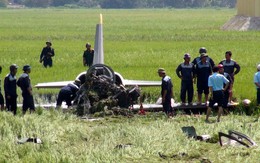 Hình ảnh mới nhất hiện trường máy bay rơi ở Phú Yên