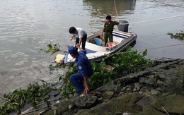 Thi thể cõng balo đầy đá trên sông Sài Gòn