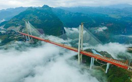 Cận cảnh cầu vượt sông cao nhất thế giới