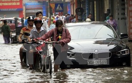 Hà Nội có thể ngập úng tại các tuyến phố nội thành