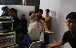 Khánh My đi cấp cứu vì ngất trên sân khấu Bước nhảy hoàn vũ