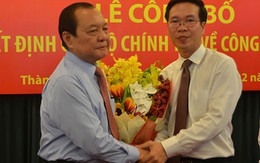 Ông Lê Thanh Hải bật khóc khi nhắc đến ông Võ Văn Thưởng