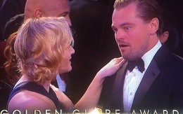 Kate Winslet khóc òa khi Leonardo DiCaprio được vinh danh tại giải Oscar 2016