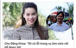 Sự trùng lặp khó tin trong lời phỏng vấn của Chu Đăng Khoa và Cường Đô La cách đây 6 năm về Hà Hồ