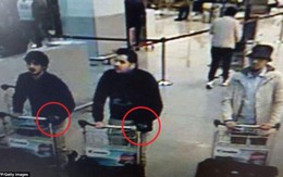 Hình ảnh 3 nghi phạm đánh bom khủng bố tại Bỉ
