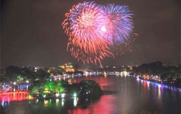 Lịch bắn pháo hoa Tết Bính Thân ở Hà Nội