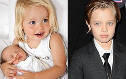 6 nhóc tỳ nhà Jolie-Pitt đổi thay ngỡ ngàng qua năm tháng
