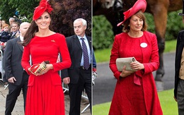 10 lần Kate Middleton và mẹ mặc cùng phong cách