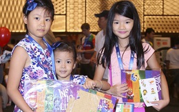 Con gái Trương Ngọc Ánh thân với hai nhóc tỳ nhà Bình Minh