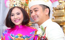 Vân Trang rạng ngời hạnh phúc trong ngày vu quy