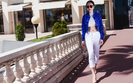 Angela Phương Trinh với street style sành điệu tại Pháp