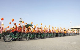 Gần 1.000 người tham gia đạp xe Vì Nạn nhân da cam