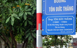 Bảng thuyết minh tên đường của những cựu binh già