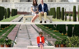 Sau 24 năm, vợ chồng Hoàng tử William đã có bức ảnh ở đúng nơi Công nương Diana tạo dáng