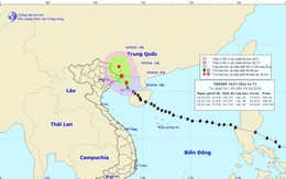 Tin mới nhất về bão số 7: Hà Nội đề phòng gió giật từ trưa nay